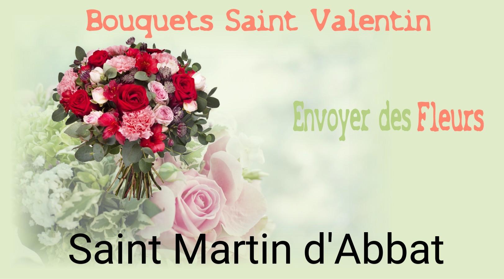 Roses de Saint-Valentin livrées à Saint-Martin-d'Abbat